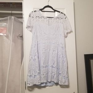 Blue Lace Dress